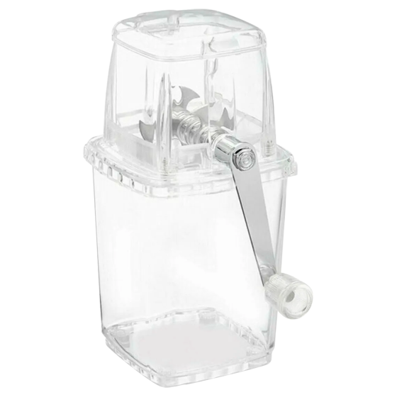 Fricosmos - Picador de hielo de plástico transparente manual