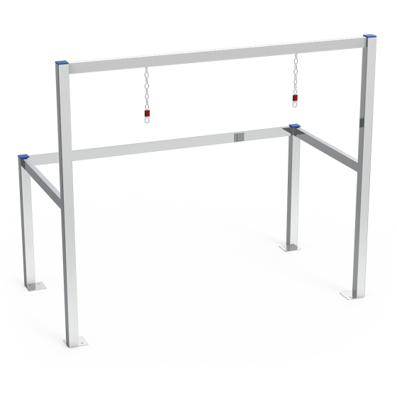 Fricosmos Parking doble para carros de la compra inox