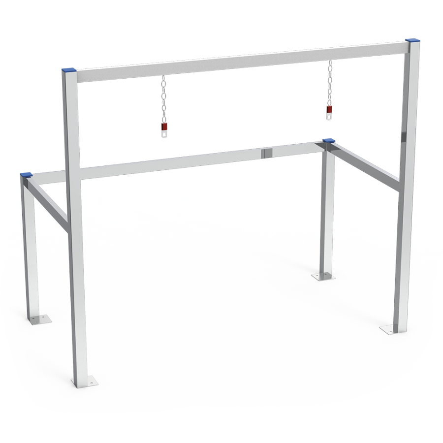 Fricosmos Parking doble para carros de la compra inox