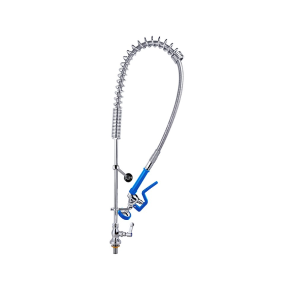 Grifo Ducha Industrial Edenox GDS S1 | 1 Agua Directo | Ref. 19102868 | Flexible Reforzado y Muelle Inox