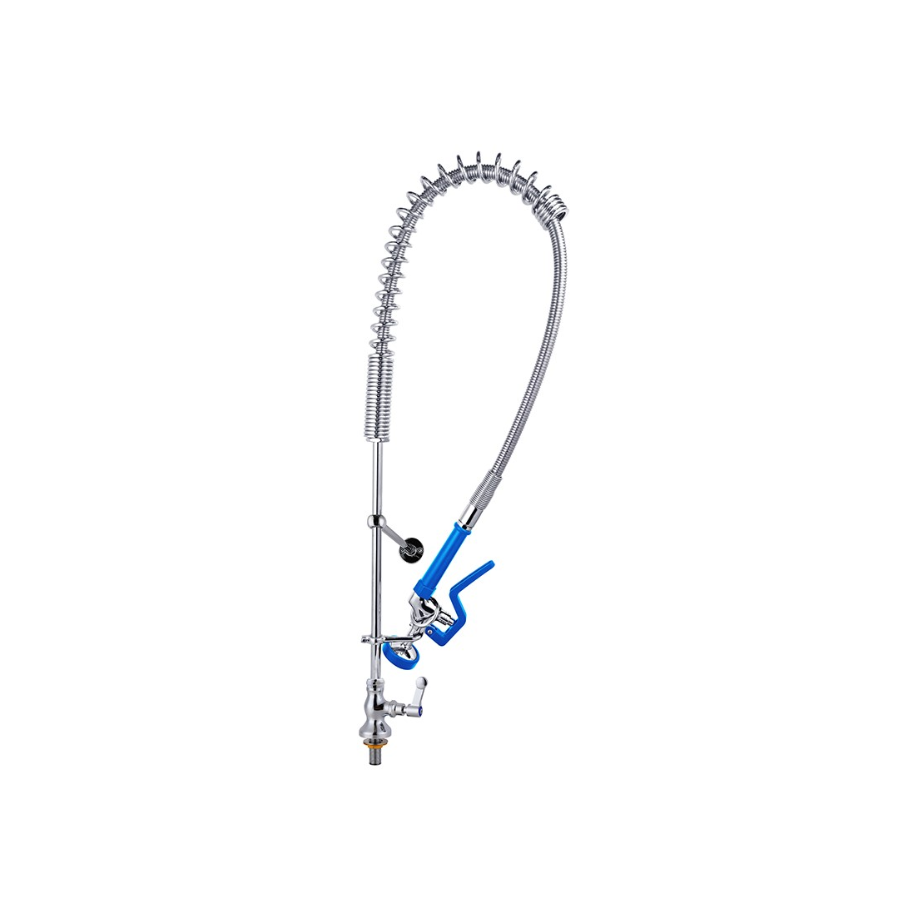 Grifo Ducha Industrial Edenox GDS S1 | 1 Agua Directo | Ref. 19102868 | Flexible Reforzado y Muelle Inox