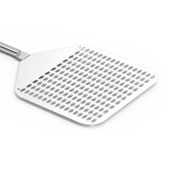 Fricosmos Pala perforada para pizza de acero inoxidable