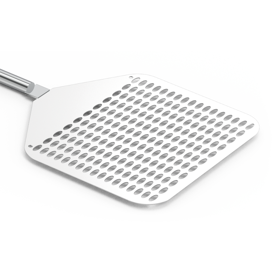 Fricosmos Pala perforada para pizza de acero inoxidable