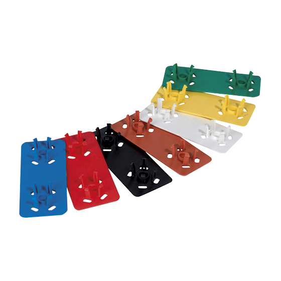 Fricosmos Clips amarillos para cestas de lavavajillas