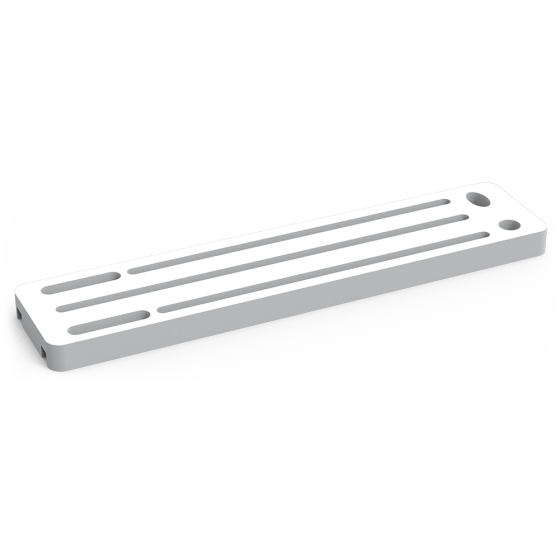 Fricosmos Portacuchillos de polietileno blanco profesional