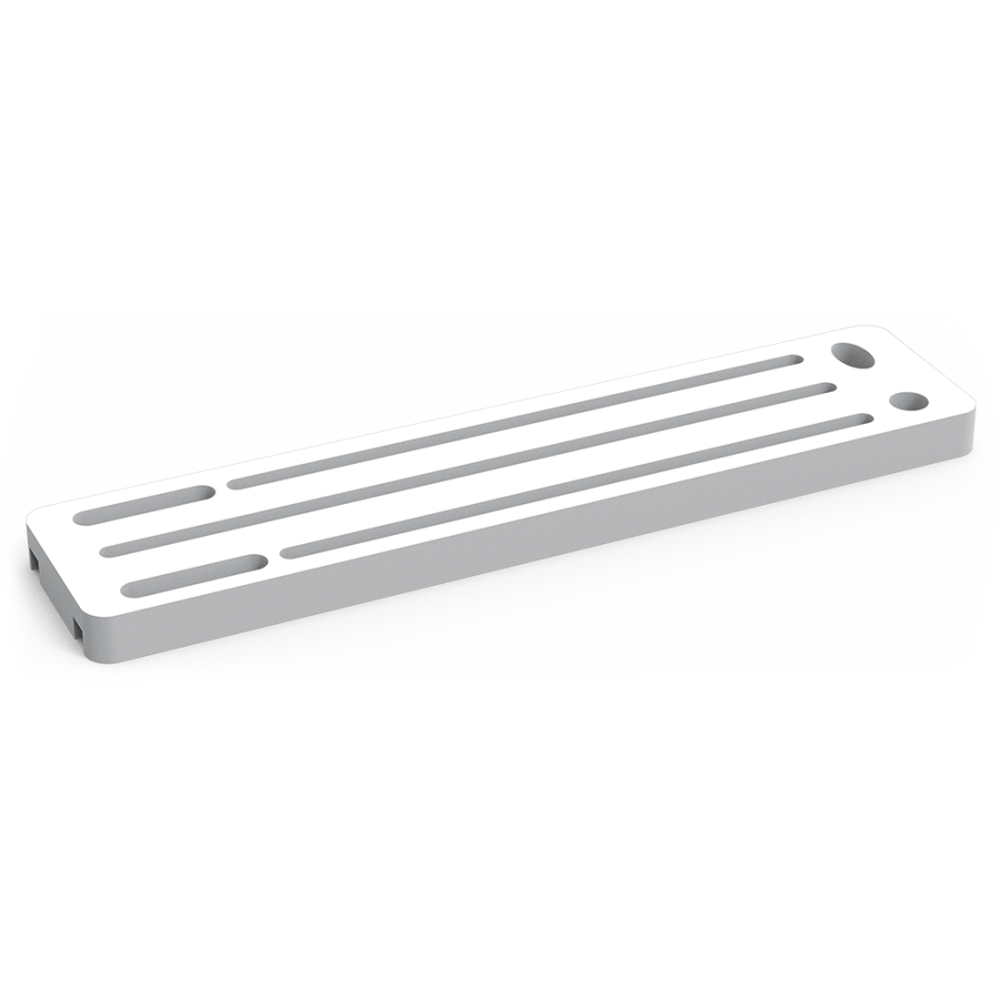 Fricosmos Portacuchillos de polietileno blanco profesional