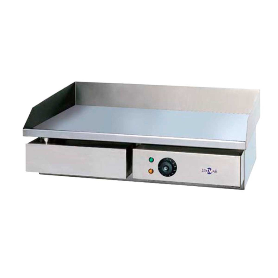 Plancha eléctrica lisa PLE-L-550 de acero rectificado
