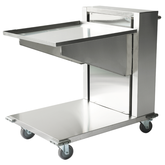 Fricosmos - Carro inox elevador y dispensador de bandejas