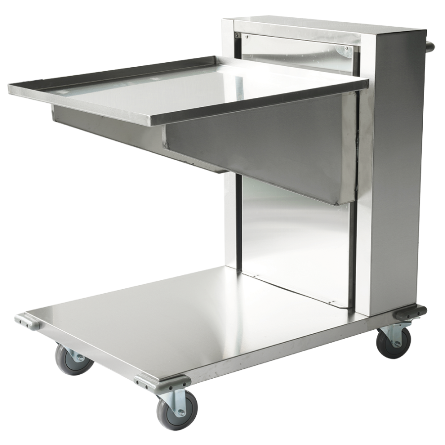 Fricosmos - Carro inox elevador y dispensador de bandejas