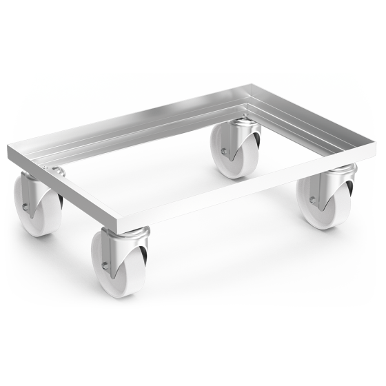 Fricosmos Plataforma Rodante Inoxidable Euronorm 600x400
