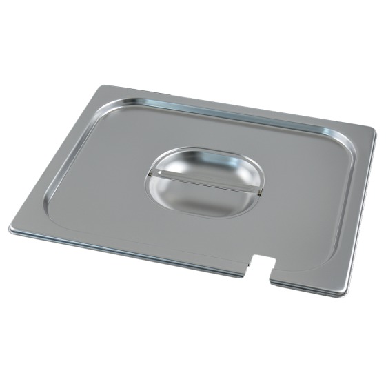 Fricosmos Tapa GN 1/2 inox con muesca para cazo