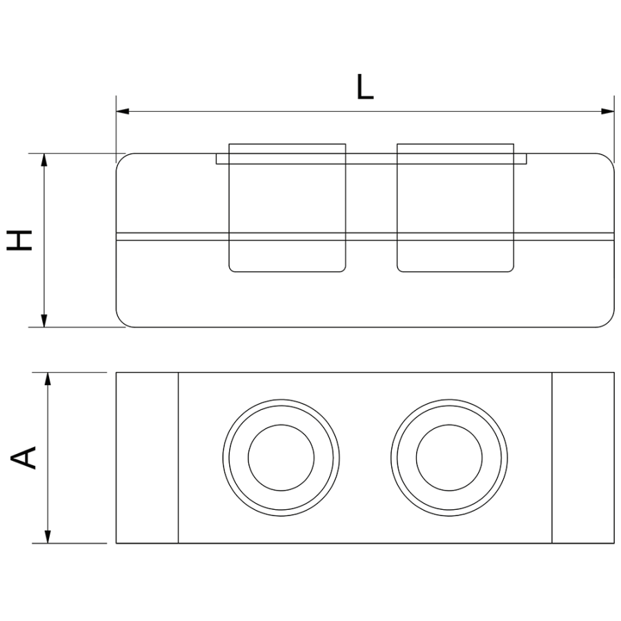 Fricosmos Expositor Vertical Portacubiertos para Buffet