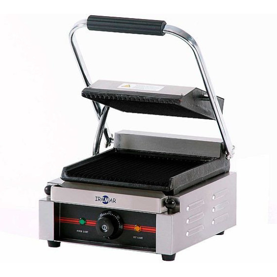 Plancha grill eléctrica profesional GR-220 LL con placas lisas