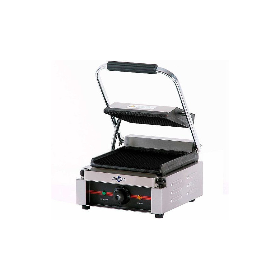 Plancha grill eléctrica profesional GR-220 LL con placas lisas