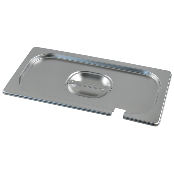 Fricosmos Tapa GN 1/3 inox con muesca para cazo