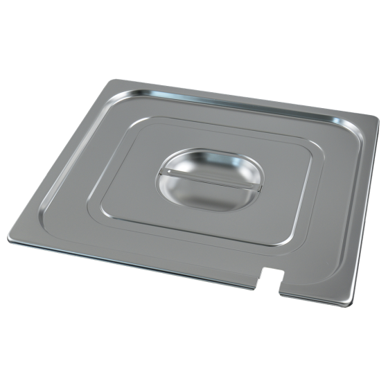 Fricosmos - Tapa inox GN 2/3 con muesca para cazo
