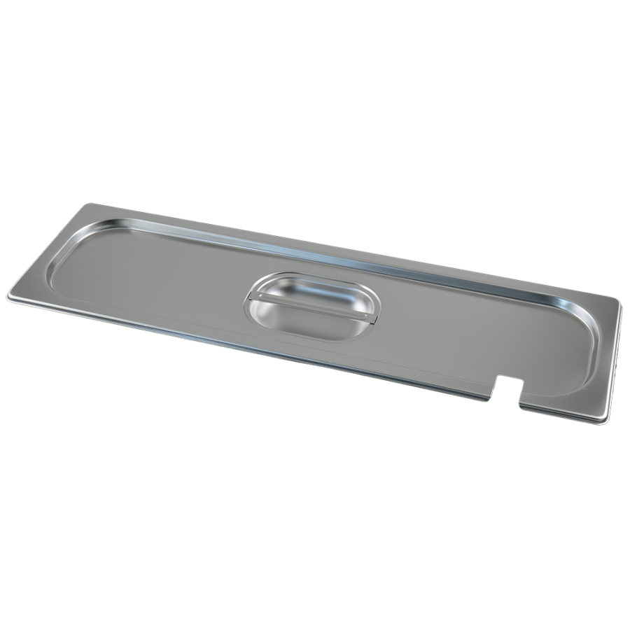 Fricosmos Tapa inox GN 2/4 con muesca para cazo