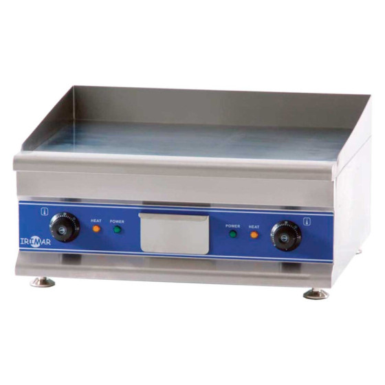 Plancha eléctrica lisa PLE-400CD de baño cromo duro