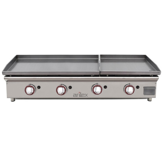 Plancha a gas serie DUO (80 laminado + 40 laminado) 8040PGLLN