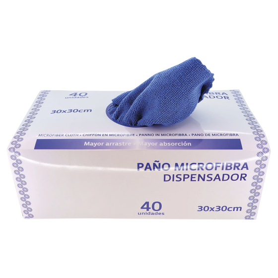 Fricosmos - Caja de 40 paños de microfibra 300x300 mm