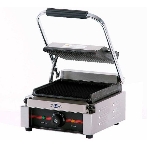 Plancha grill eléctrica profesional GR-220 M con placas mixtas