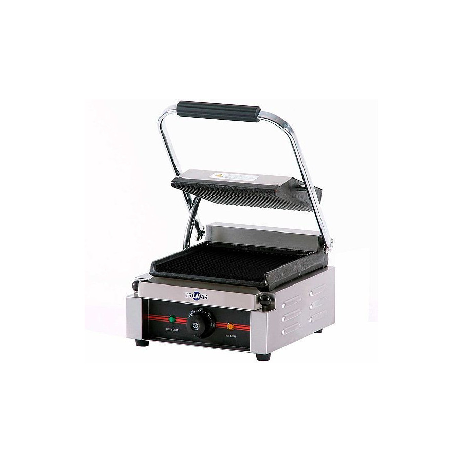 Plancha grill eléctrica profesional GR-220 M con placas mixtas