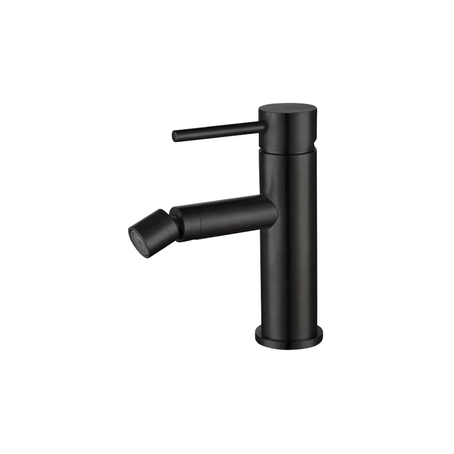 Fricosmos Grifo Bidet Inoxidable Monomando Vega BK Negro Mate