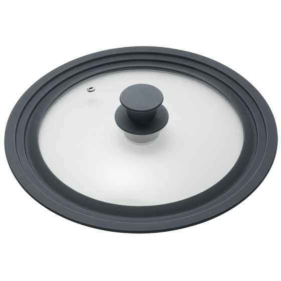 Fricosmos Tapa universal de cristal y silicona 280 mm