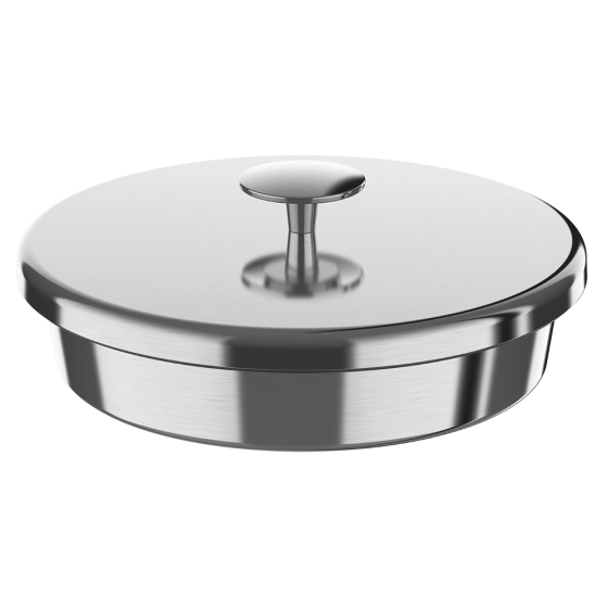 Fricosmos Tapa inoxidable para cubeta de heladería Ø200 mm