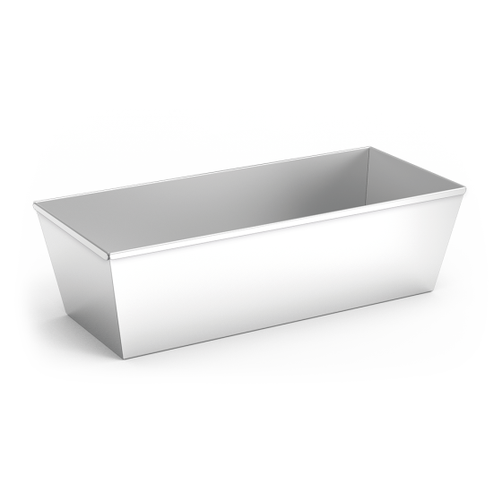 Fricosmos Molde rectangular de acero inoxidable para plumcake