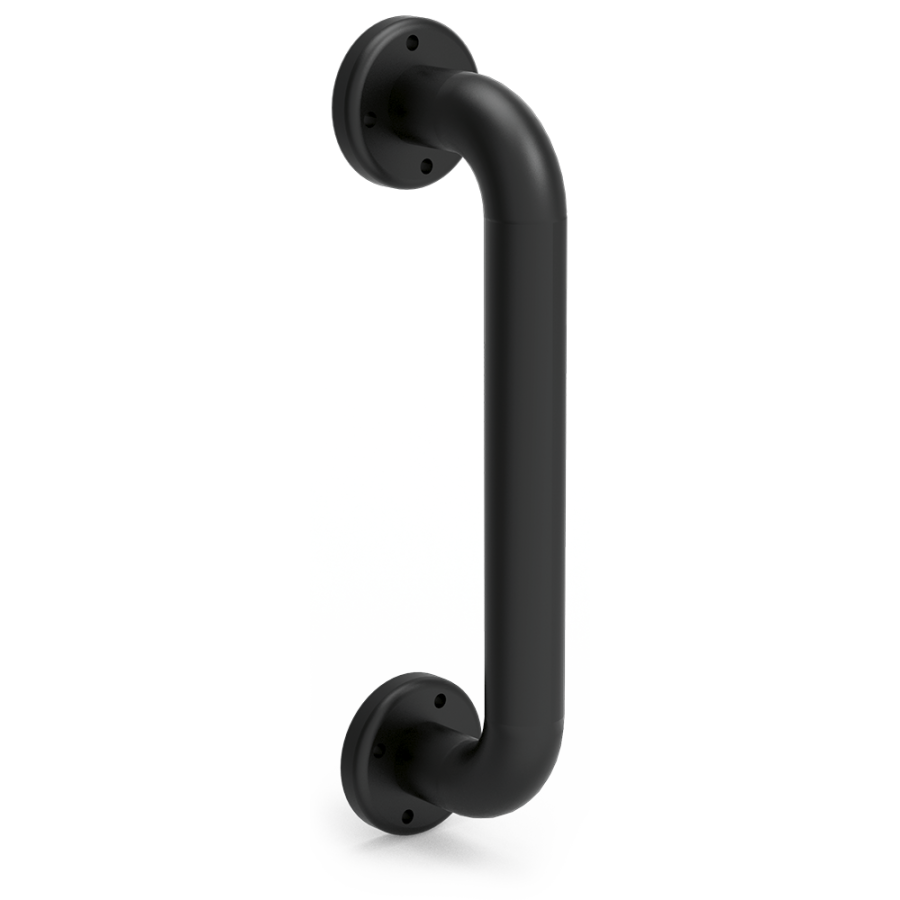 Fricosmos Barra de apoyo recta mural inox 1050 mm Black