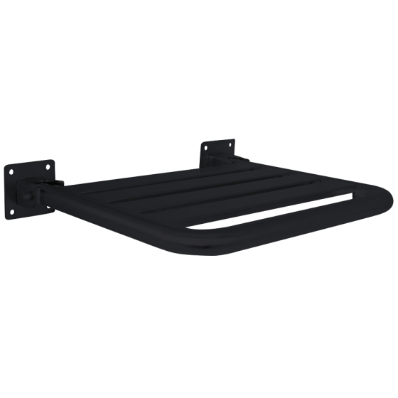 Fricosmos - Asiento abatible de ducha inox Serie Black
