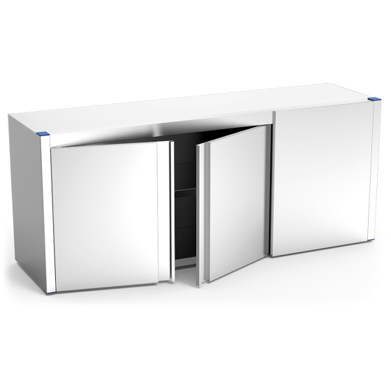 Fricosmos Armario Inox Esquina Derecha con Puertas Abatibles