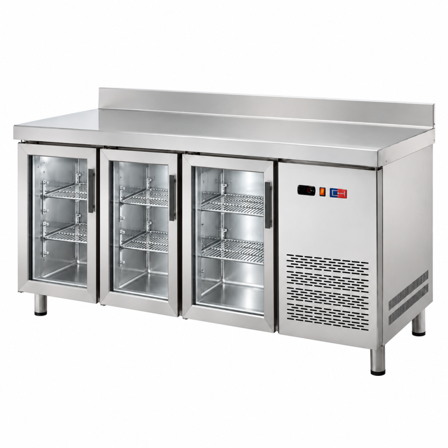 Mesa refrigerada 3 puertas MRCH-200V | ClimaHostelería