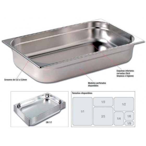 Cubeta Gastronorm GNCH5 PEKIN | ClimaHostelería
