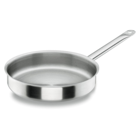Sartén Sautex Lacor Chef-Classic | Acero Inoxidable 18/10 | Ø 28 cm | 4 Litros | Apta Inducción y Horno
