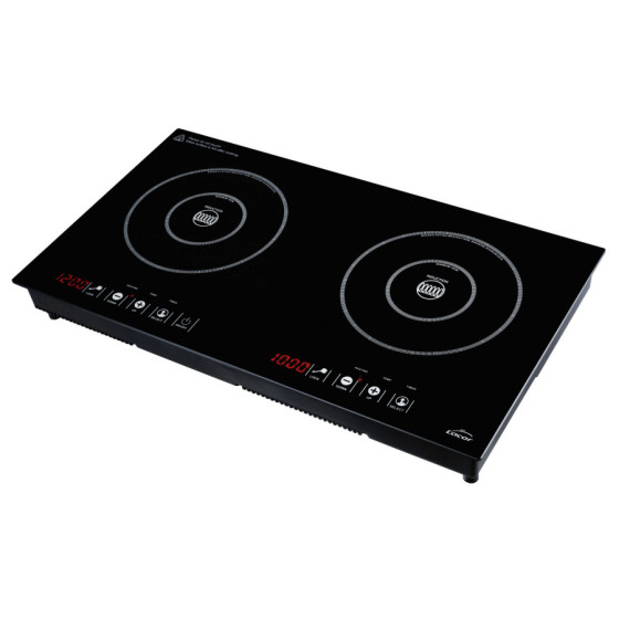 Placa de Inducción Horizontal Doble 3500W - Gran Superficie