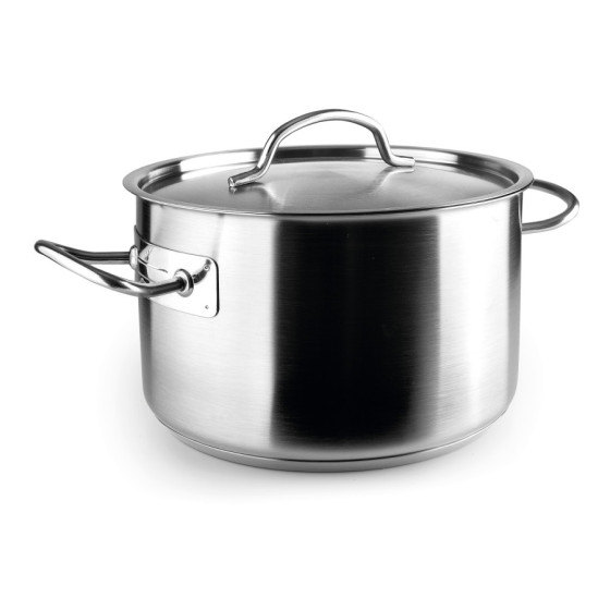 Cacerola Alta con Tapa Chef Classic | Acero Inox 18/10 | Ø 60 cm | Capacidad 98 L | Formato Industrial