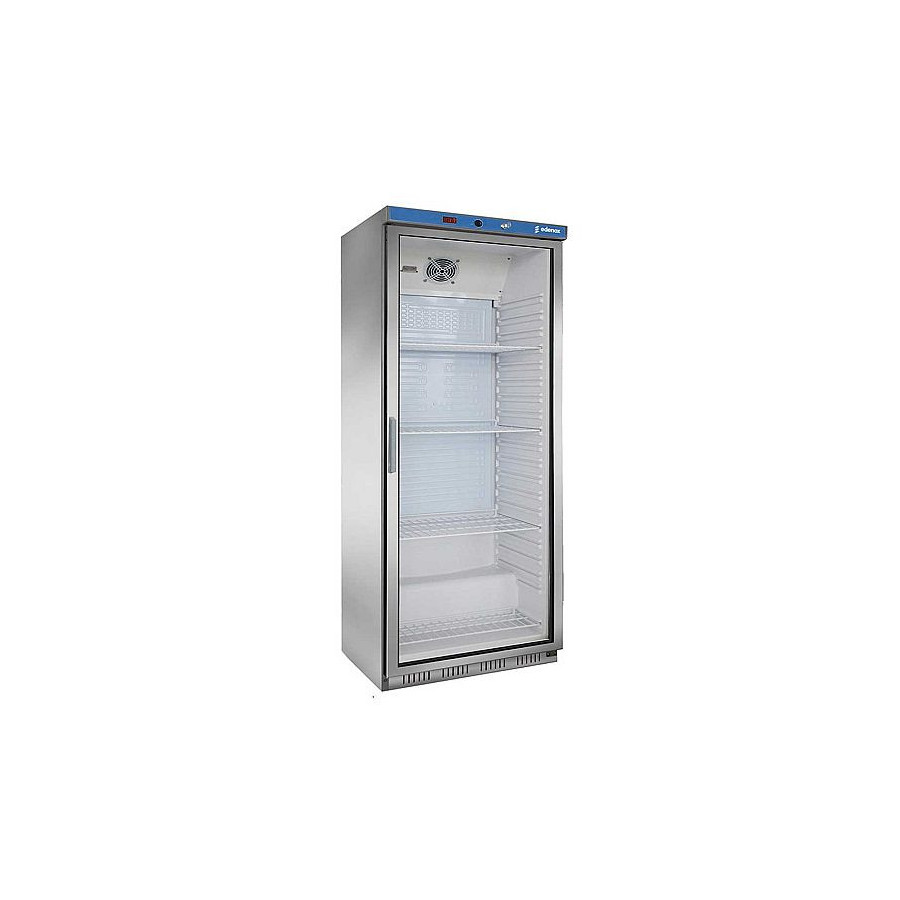 Armario Expositor APS-651-I-C | Inox | Puerta de Cristal | 780x740x1865 mm | Capacidad 600 L | GN 2/1