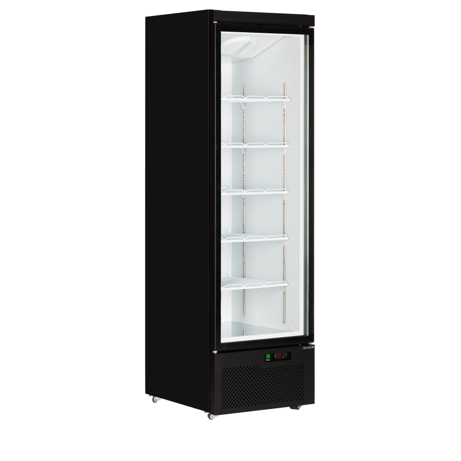 Expositor Refrigerado TEFCOLD Atom Maxi C1DB | Puerta Batiente | 750x710x2003 mm | Capacidad 459 L | Clase Energética B