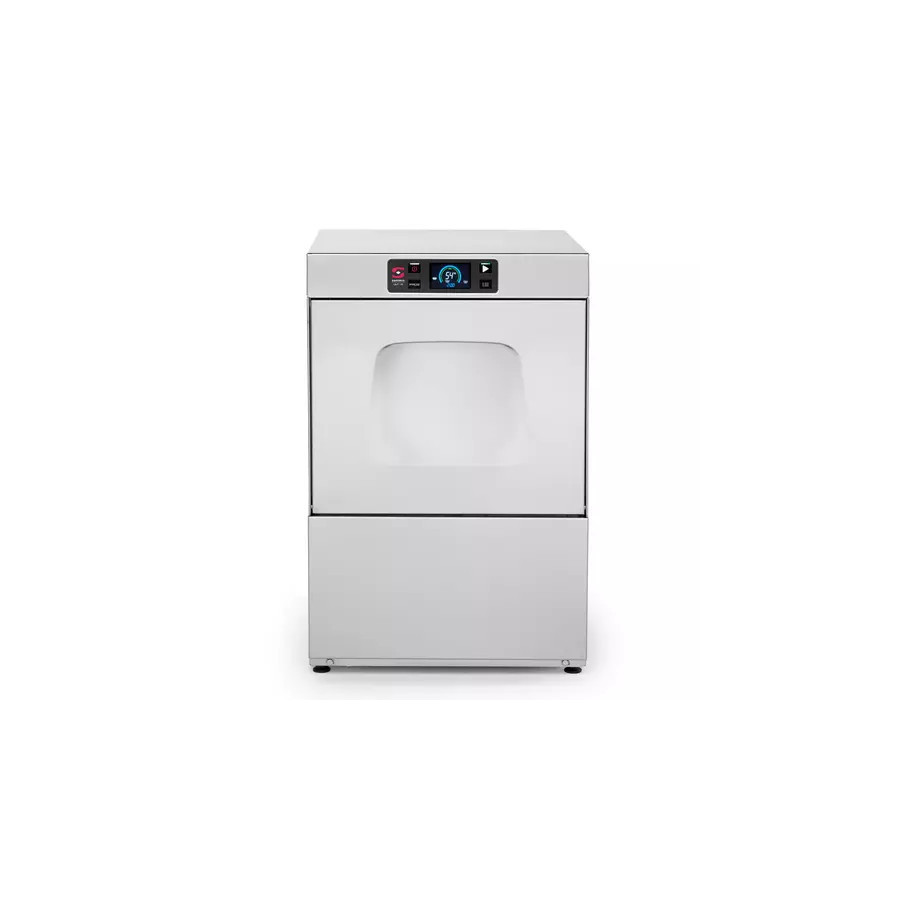 Lavavasos profesional UX-40D 230V/50/1 DD con aclarado en frío y cesta de 400x400 mm