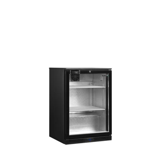 Refrigerador Backbar de Alta Eficiencia Tefcold DB126H | 1 Puerta de Cristal Reversible | R600a | Clase A | 600x520x870 mm