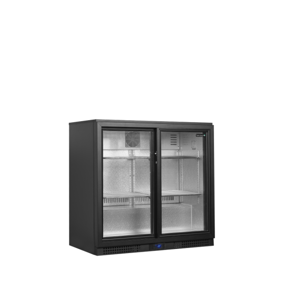 Refrigerador Backbar de Alta Eficiencia Tefcold BA21S | 2 Puertas Correderas | R600a | Clase A | 900x515x900 mm