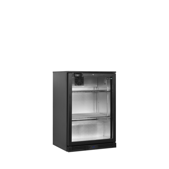 Refrigerador Backbar de Alta Eficiencia Tefcold BA11H | 1 Puerta de Cristal Reversible | R600a | Clase A | 600x520x900 mm