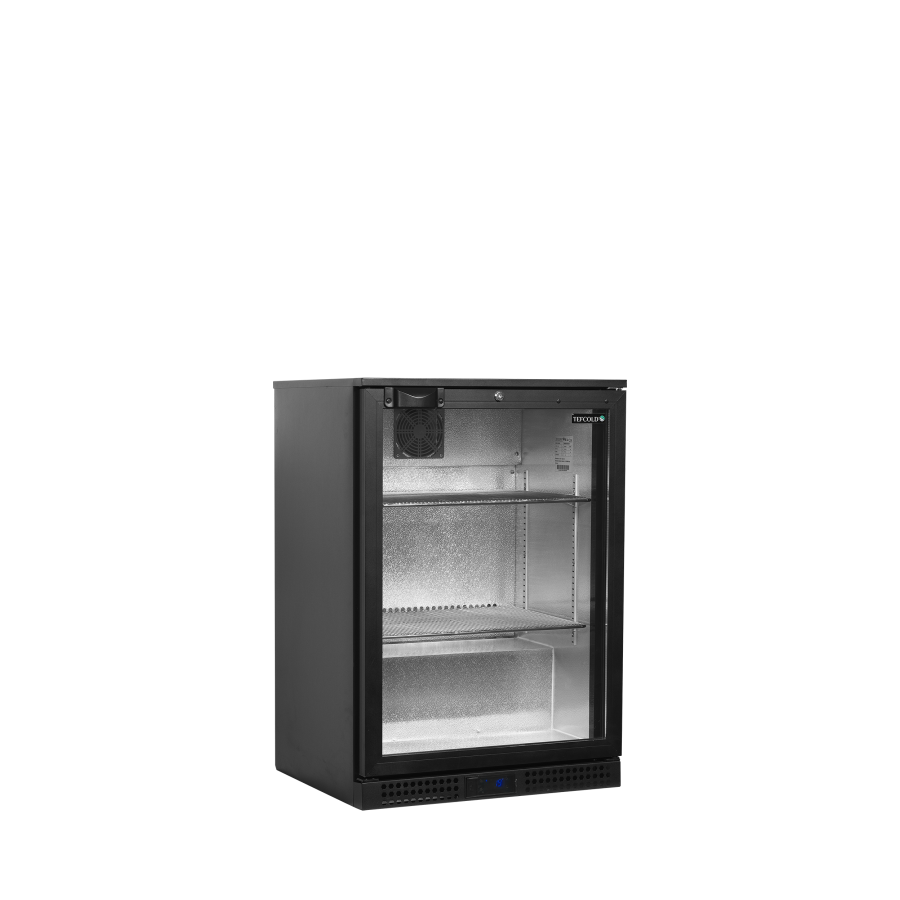 Refrigerador Backbar de Alta Eficiencia Tefcold BA16H | 1 Puerta de Cristal Reversible | R600a | Clase A | 600x520x870 mm