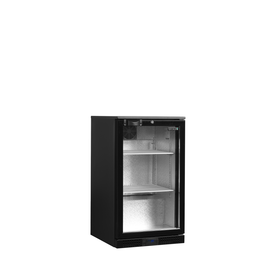 Refrigerador Backbar de Alta Eficiencia Tefcold DB106H | 1 Puerta de Cristal Reversible | R600a | Clase A | 500x520x870 mm
