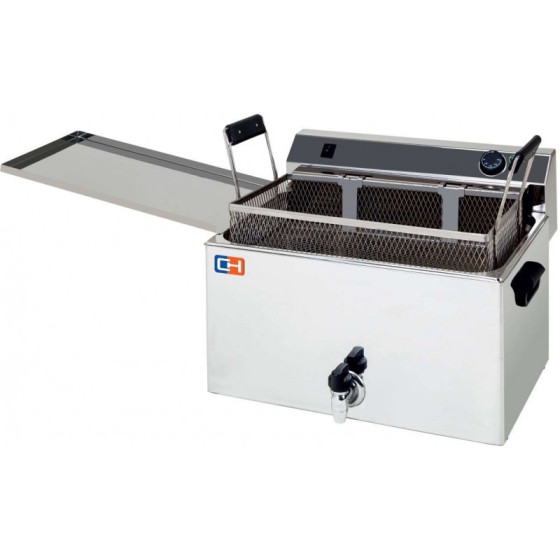 Freidora Especial Pastelería 16 litros brutos 9 kw Trifásica de medidas 530x460x370h mm FP16L