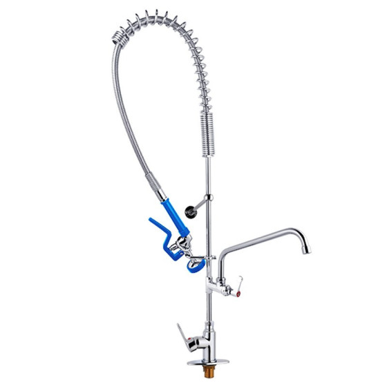 Grifo Ducha Industrial Edenox GDM2C S1 | Monomando 2 Aguas con Caño | Ref. 19102875 | Caudal 21 l/min