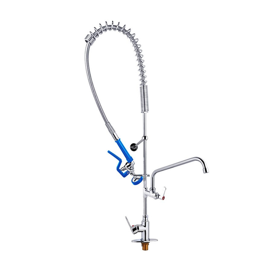 Grifo Ducha Industrial Edenox GDM2C S1 | Monomando 2 Aguas con Caño | Ref. 19102875 | Caudal 21 l/min
