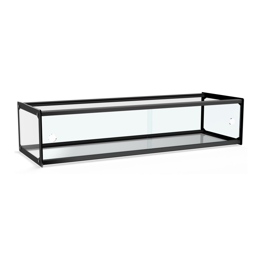 Vitrina Neutra Expositora 1 piso sin base 920x330x215h mm Línea Pekín XCZ-51L